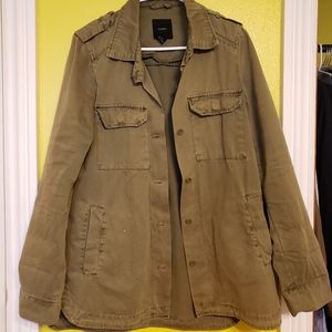 Army Green Shacket